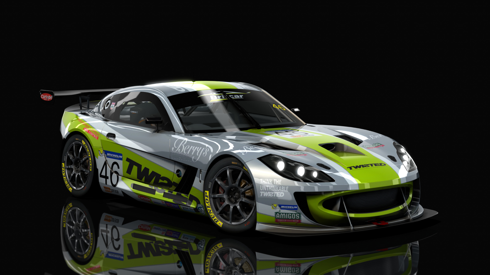 Ginetta GT4 RHD, skin Twisted