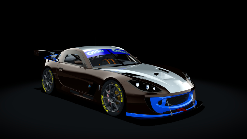 Ginetta GT4 RHD, skin oreo car