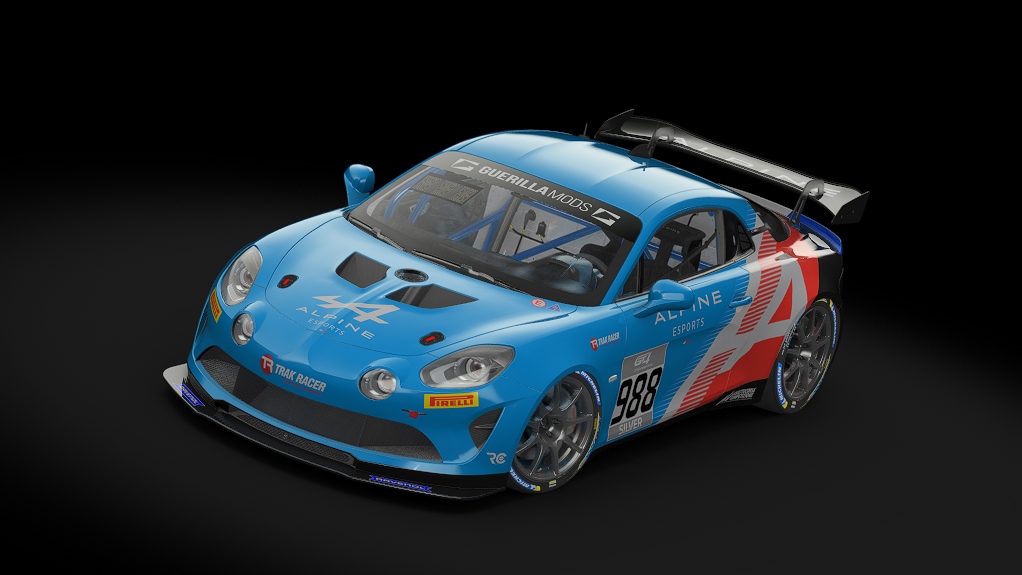 Alpine A110 GT4, skin rm_gt4_european_series_fictional_alpine_esports_series_988
