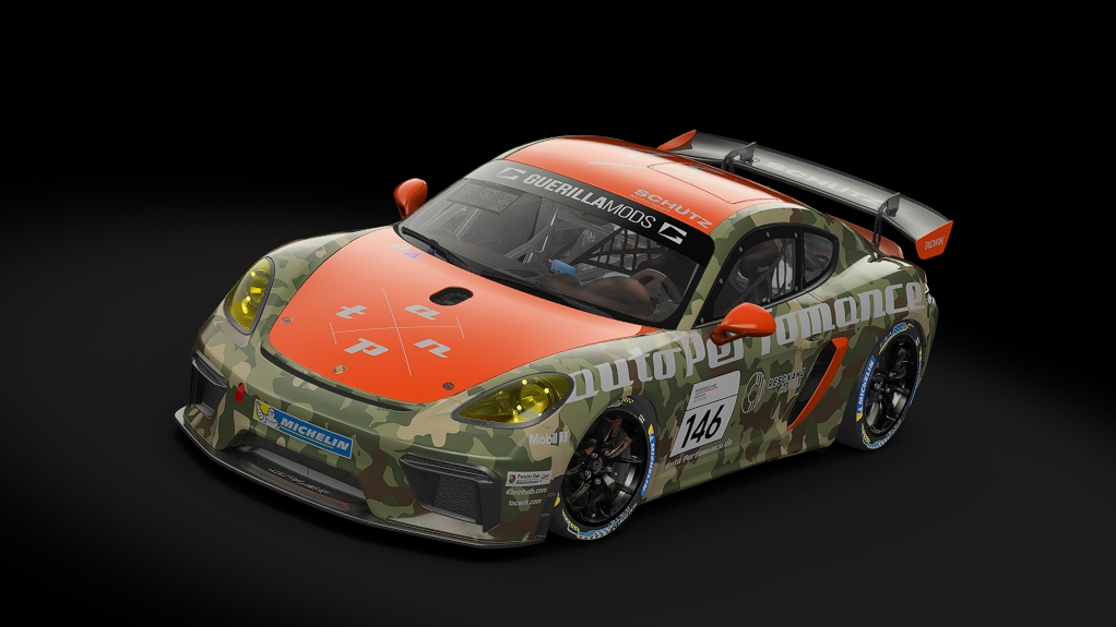 Porsche 718 Cayman GT4 Clubsport, skin me_porsche_sports_cup_deutschland_2019_schütz_motorsport_146