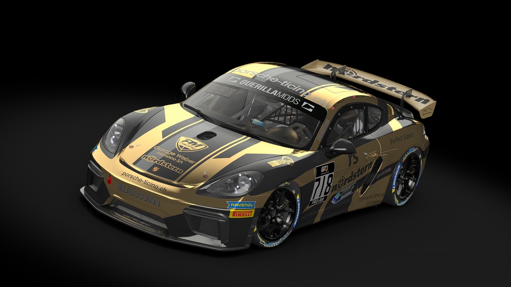 Porsche 718 Cayman GT4 Clubsport, skin rm_gt4_european_series_2019_centri_porsche_ticino_718
