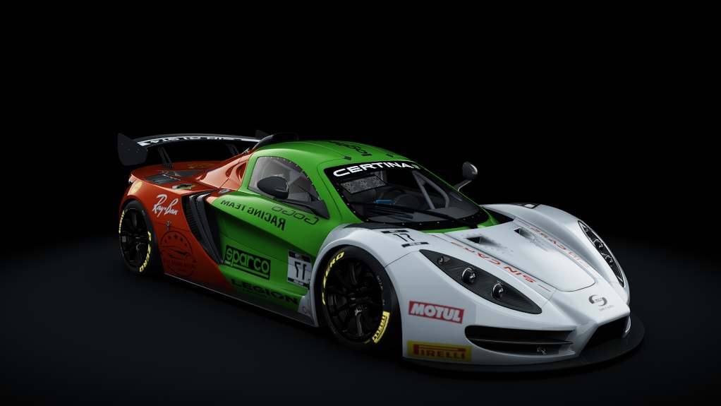 Sin R1 GT4, skin 17_GoGoRacingTeam