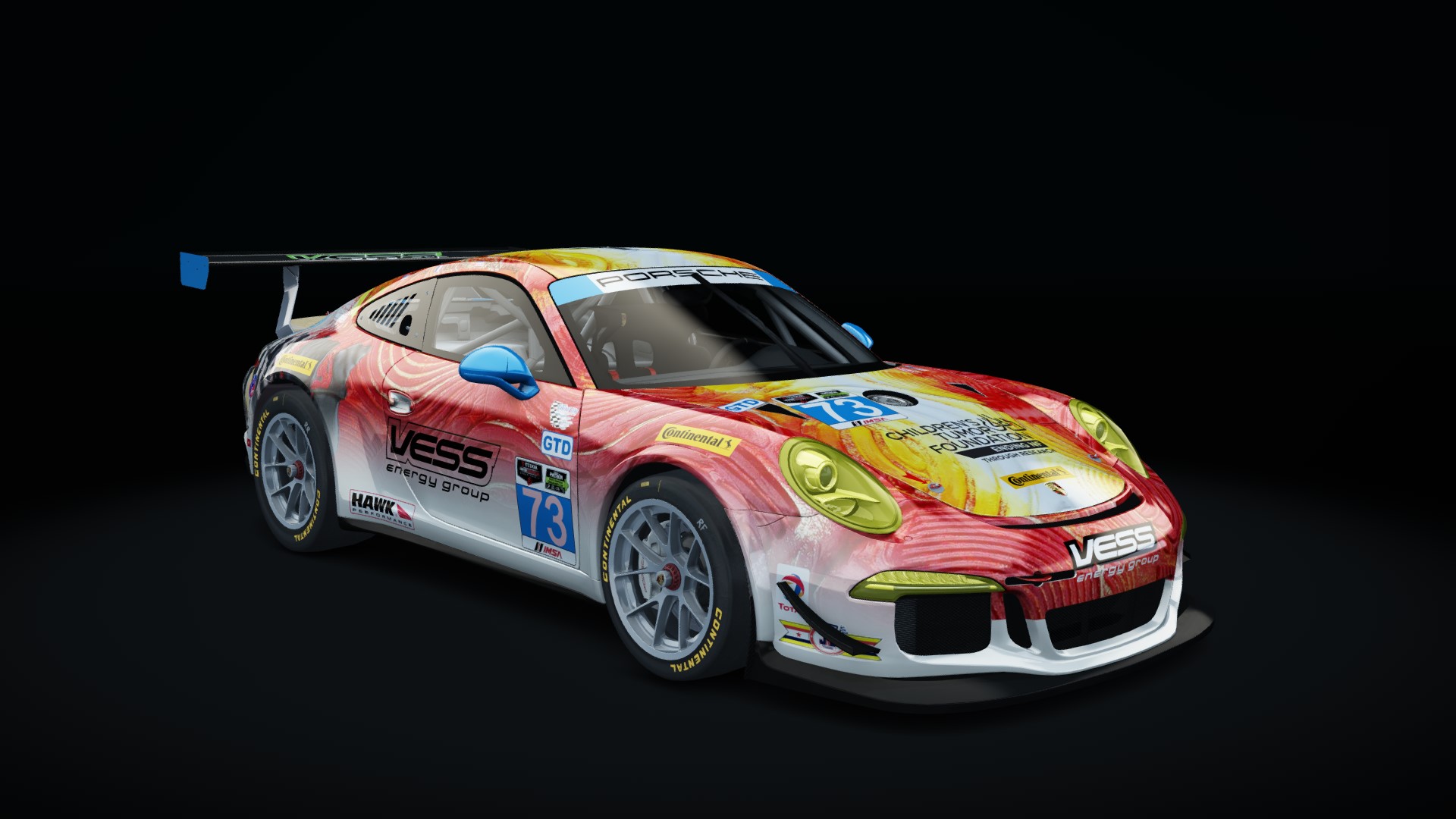 Porsche 911 GT America, skin 73_parkplace