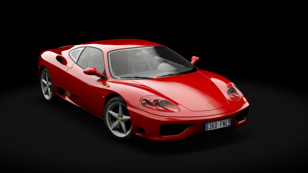 Ferrari 360 Modena S1, skin 01_rosso_corsa
