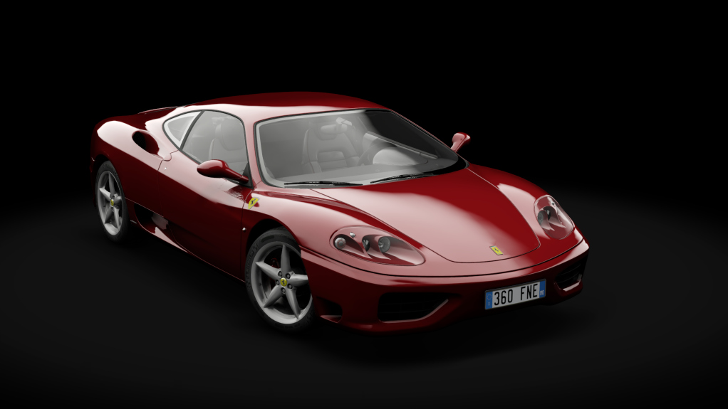 Ferrari 360 Modena S1, skin 02_rosso_mugello