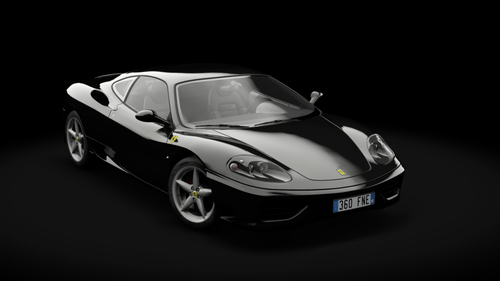 Ferrari 360 Modena S1, skin 03_nero_pastello