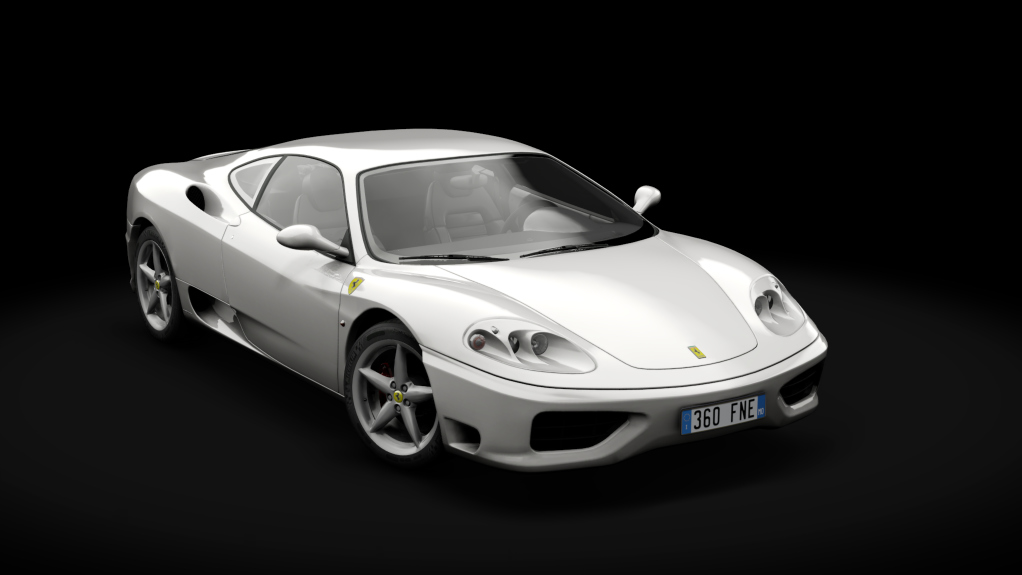 Ferrari 360 Modena S1, skin 05_bianco_avus