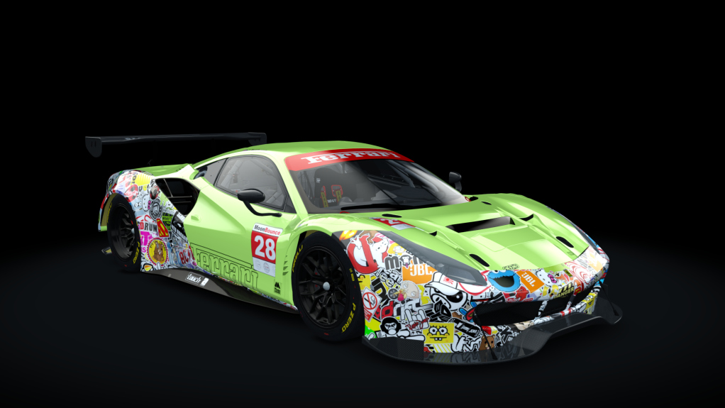 Ferrari 488 GT3 Preview Image