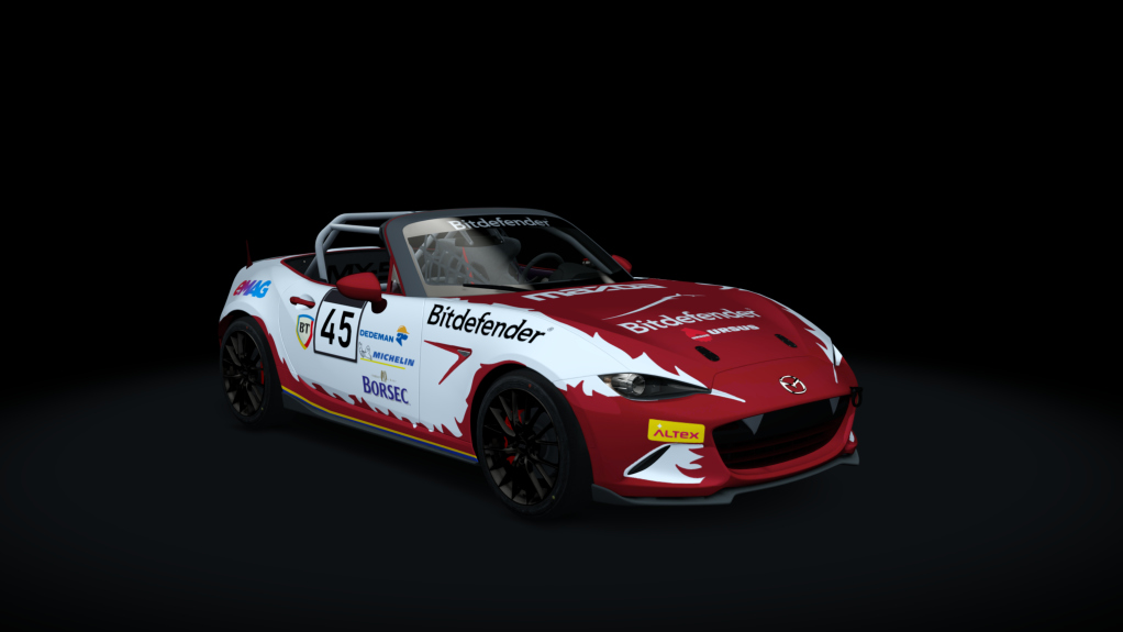Mazda MX5 Cup, skin #45 - Bitdefender MX5 Cup