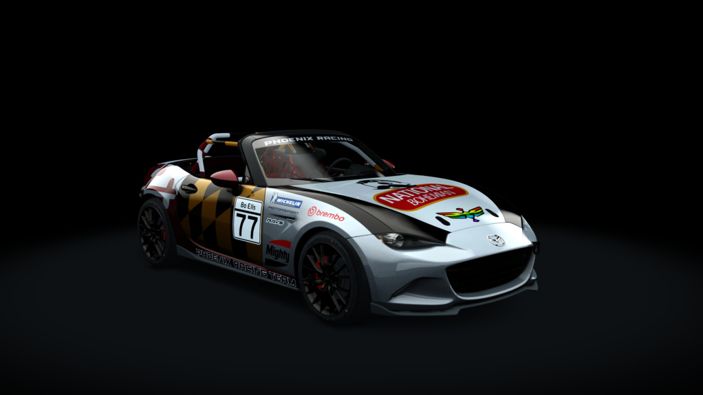 Mazda MX5 Cup, skin 77_Bo_Ells_Season 3