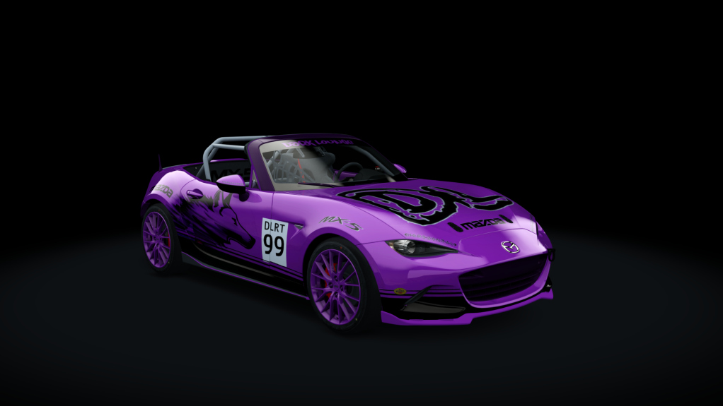 Mazda MX5 Cup, skin Dark Lounge