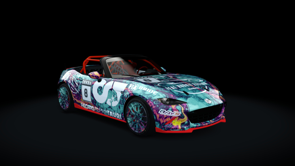 Mazda MX5 Cup, skin HACH86AF1