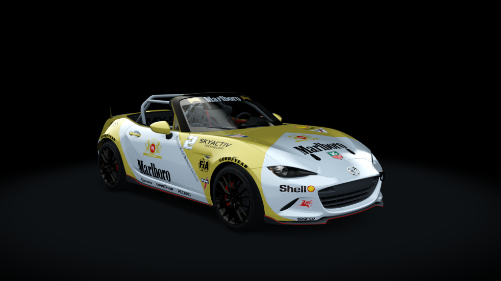 Mazda MX5 Cup, skin Marlboro-Championship-Moe