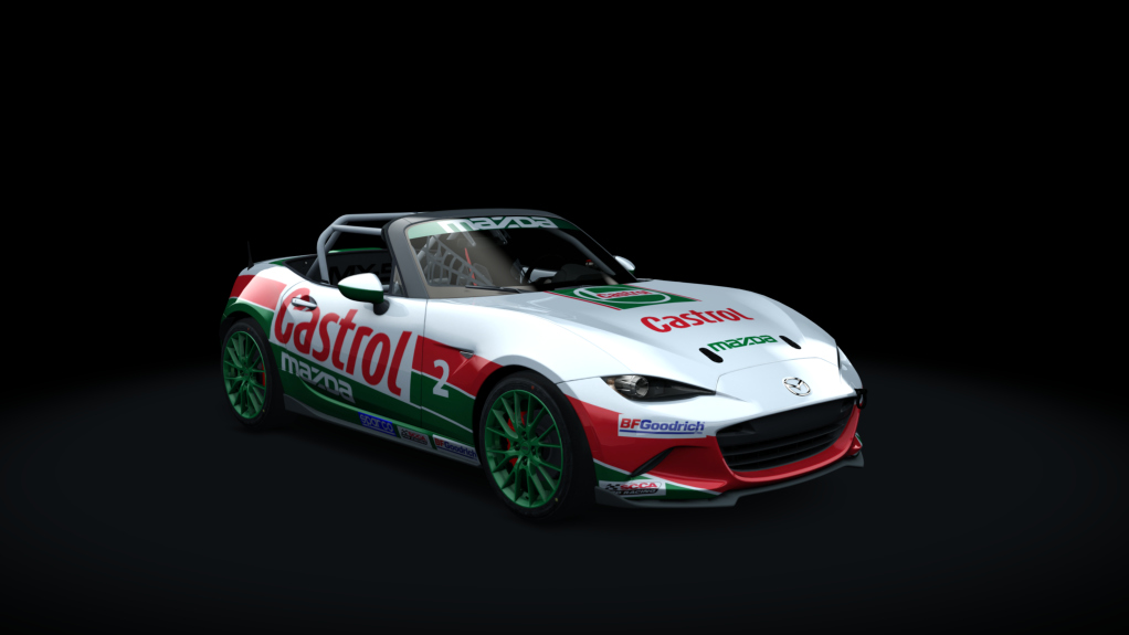 Mazda MX5 Cup, skin castrol 02