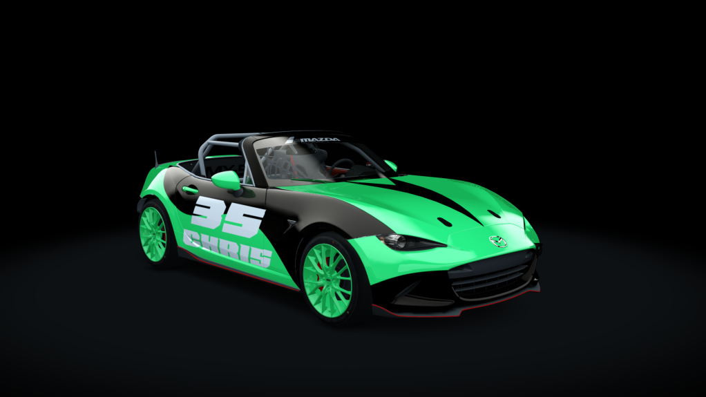 Mazda MX5 Cup, skin chrisgreen