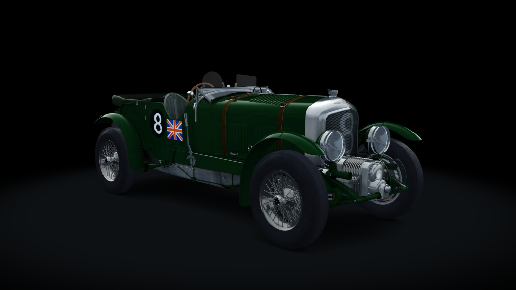 Bentley 4½ Litre Blower, skin green
