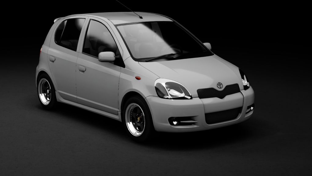 LM - Toyota Bouncing Yaris, skin Yaaris 2001 - Cirrus White - 068
