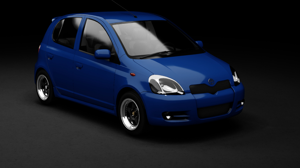 LM - Toyota Bouncing Yaris, skin Yaaris 2001 - Ice Blue - 8R0