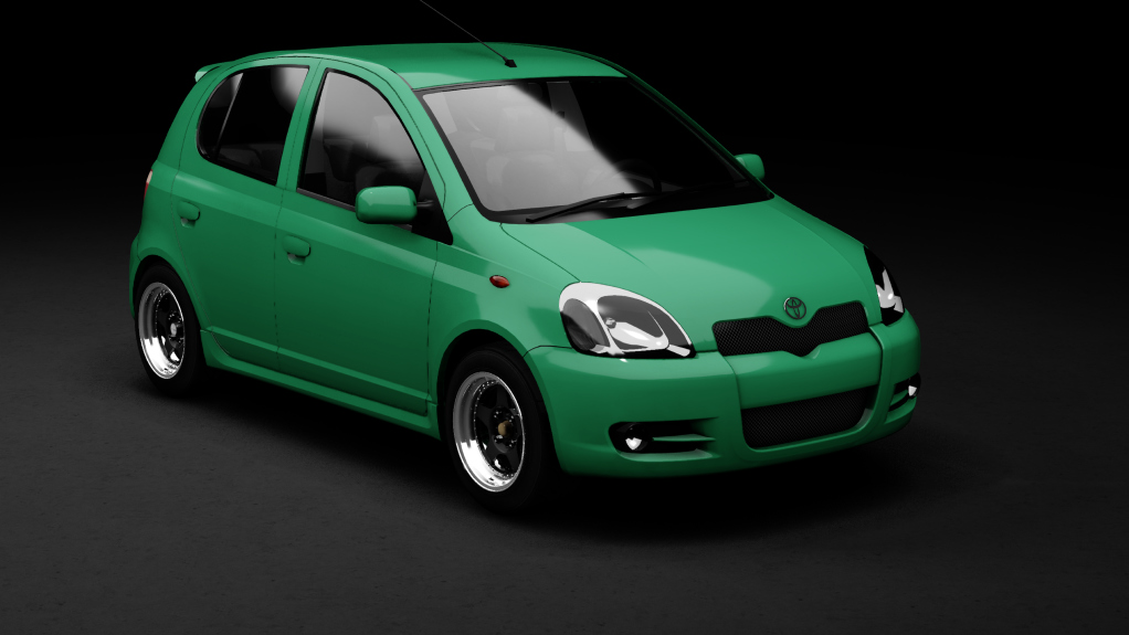 LM - Toyota Bouncing Yaris, skin Yaaris 2001 - Island Green - 6R4