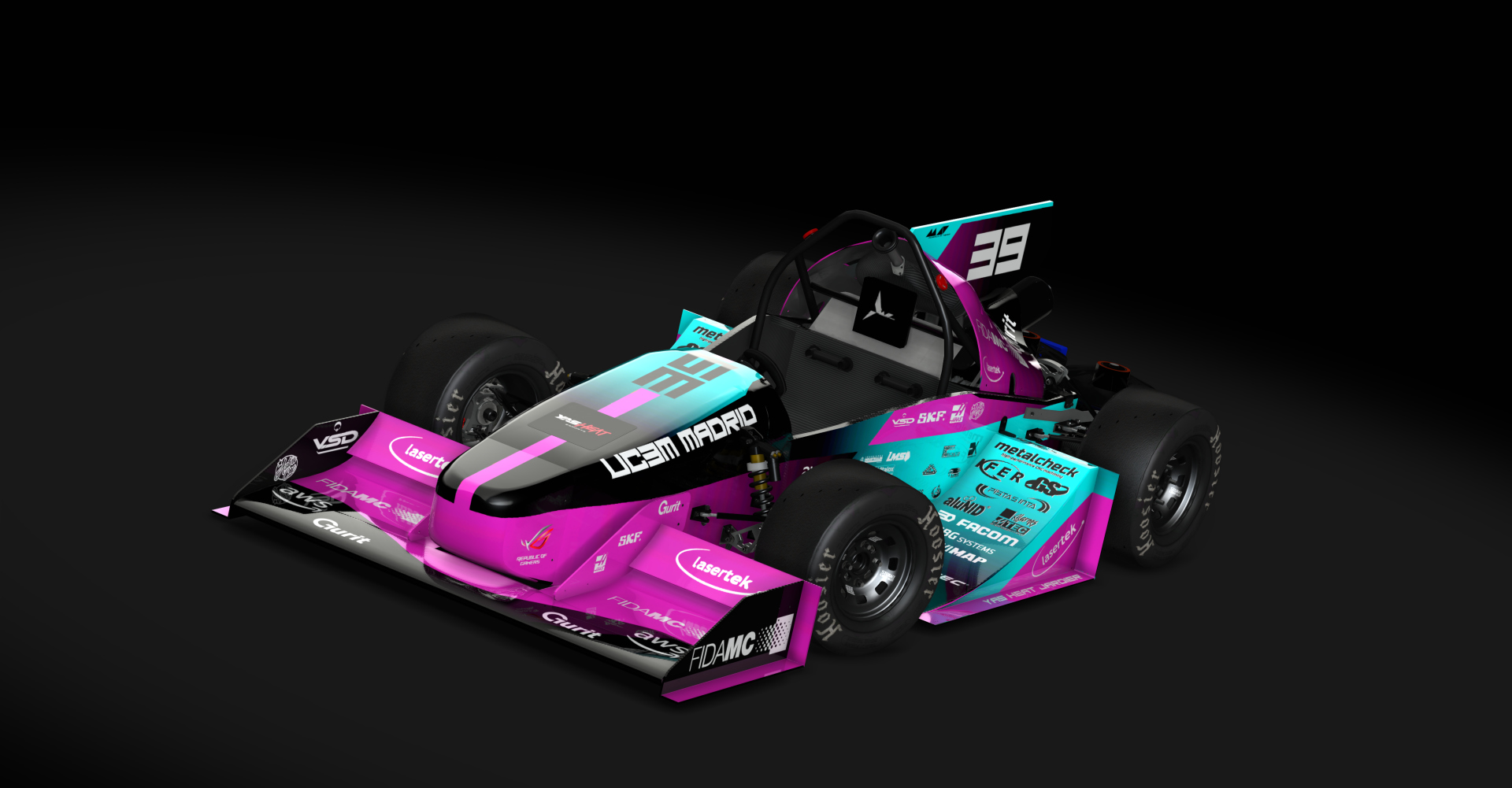 MAD Formula Team MFT01, skin jardier