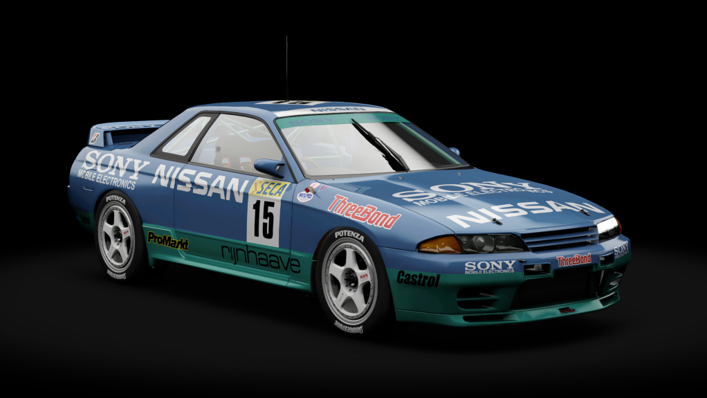 Nissan Skyline GT-R R32 JTCC, skin 15_sony
