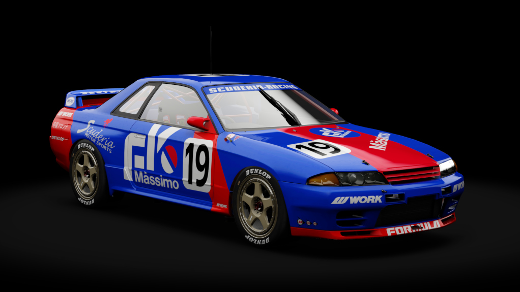 Nissan Skyline GT-R R32 JTCC, skin 19_scuderia_racing