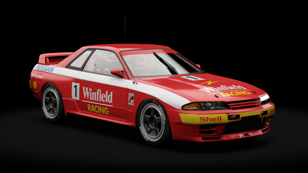 Nissan Skyline GT-R R32 JTCC, skin 1_team_winfield