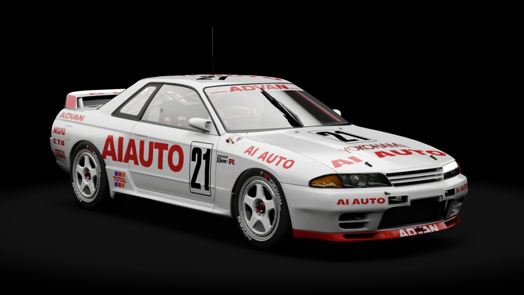 Nissan Skyline GT-R R32 JTCC, skin 21_ai_auto