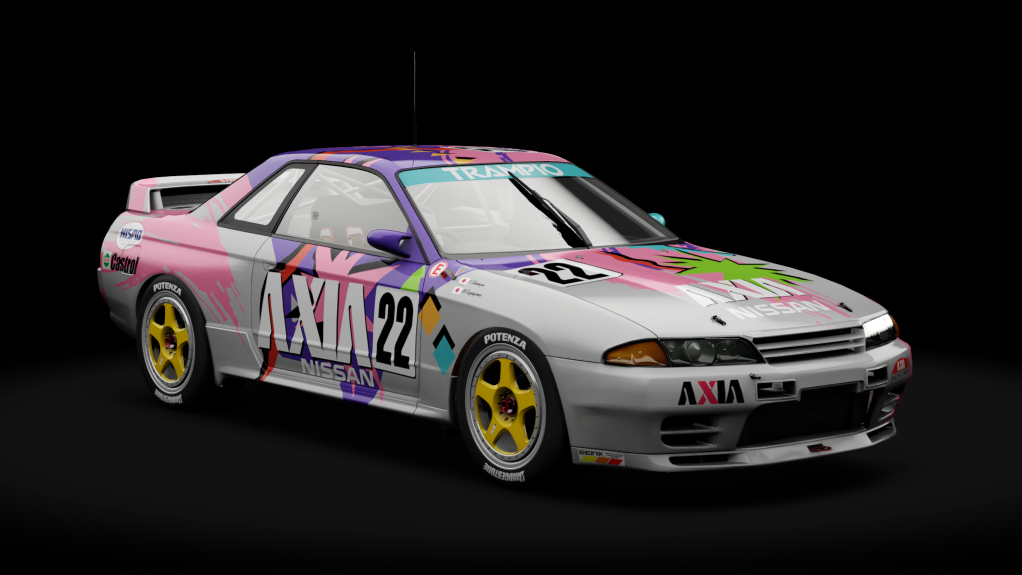 Nissan Skyline GT-R R32 JTCC, skin 22_axia_trampio