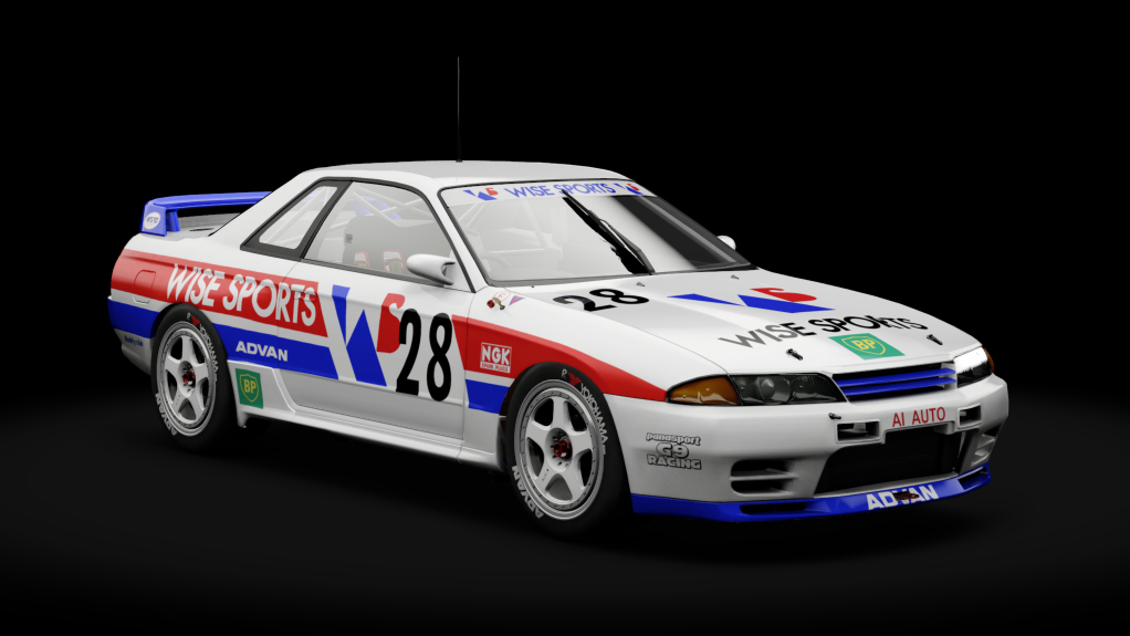Nissan Skyline GT-R R32 JTCC, skin 28_wise_sports