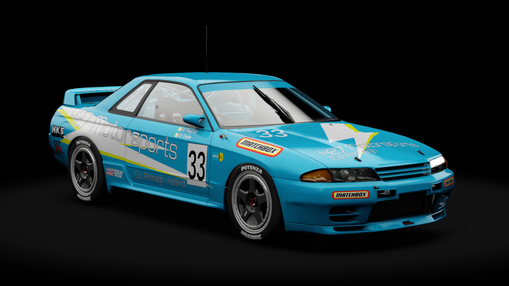 Nissan Skyline GT-R R32 JTCC, skin 33_team_motorsports