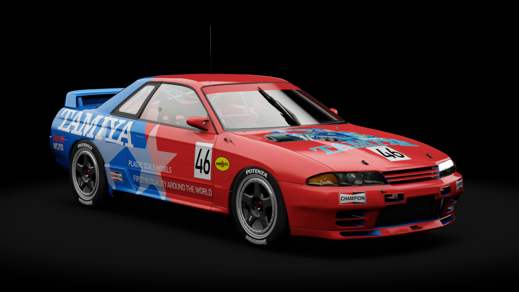 Nissan Skyline GT-R R32 JTCC, skin 46_tamiya