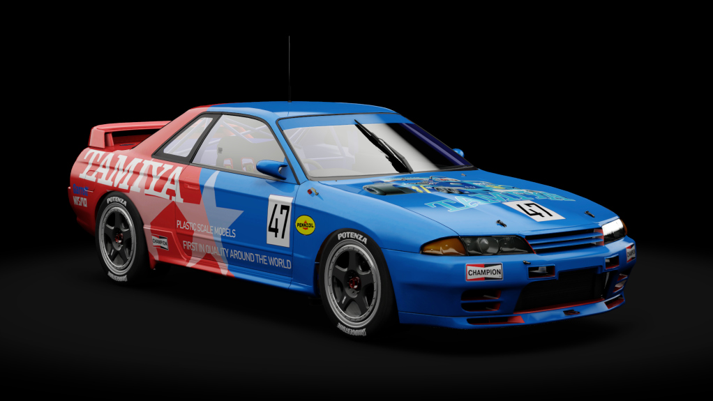Nissan Skyline GT-R R32 JTCC, skin 47_tamiya