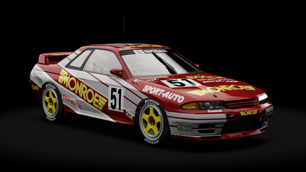 Nissan Skyline GT-R R32 JTCC, skin 51_monroe