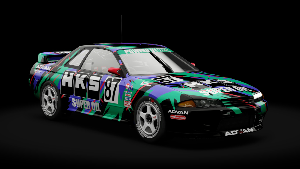 Nissan Skyline GT-R R32 JTCC, skin 87_hks
