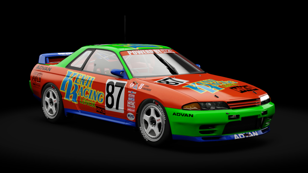 Nissan Skyline GT-R R32 JTCC, skin 87_kenji_hks