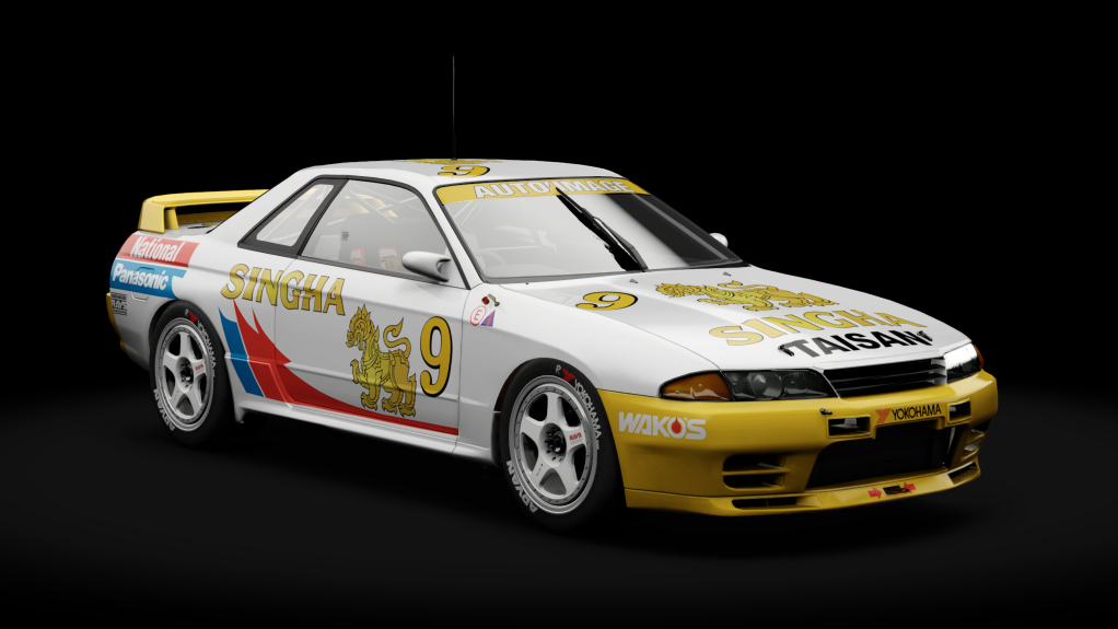 Nissan Skyline GT-R R32 JTCC, skin 9_singha