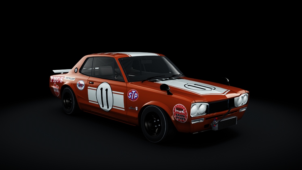 Nissan Skyline GT-R 2000, skin 11_Masara_1971_JapanGrandPrix