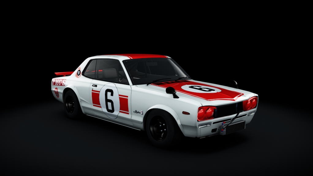Nissan Skyline GT-R 2000, skin 6_Takahashi_1971_JapanGrandPrix