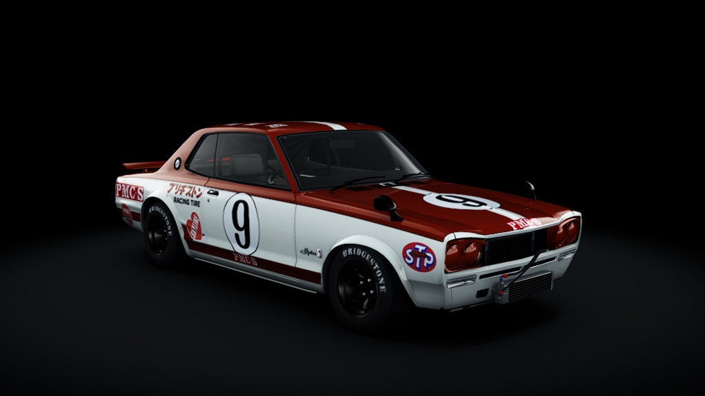 Nissan Skyline GT-R 2000, skin 9_Sugisaki_1972_JapanGrandPrix
