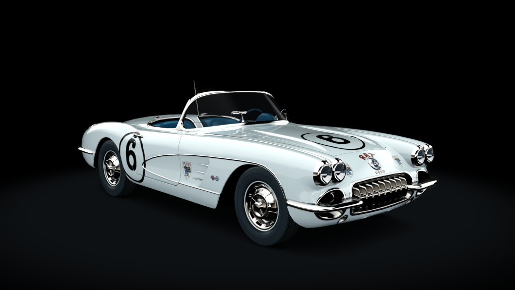 Chevrolet Corvette C1, skin 06_sebring_rat