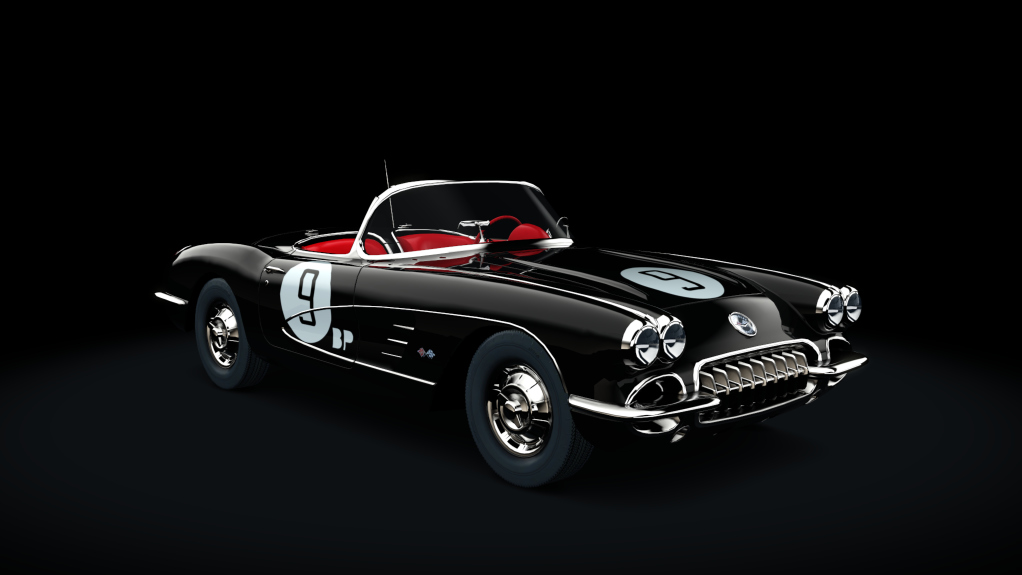 Chevrolet Corvette C1, skin 09_scaglietti_corvette