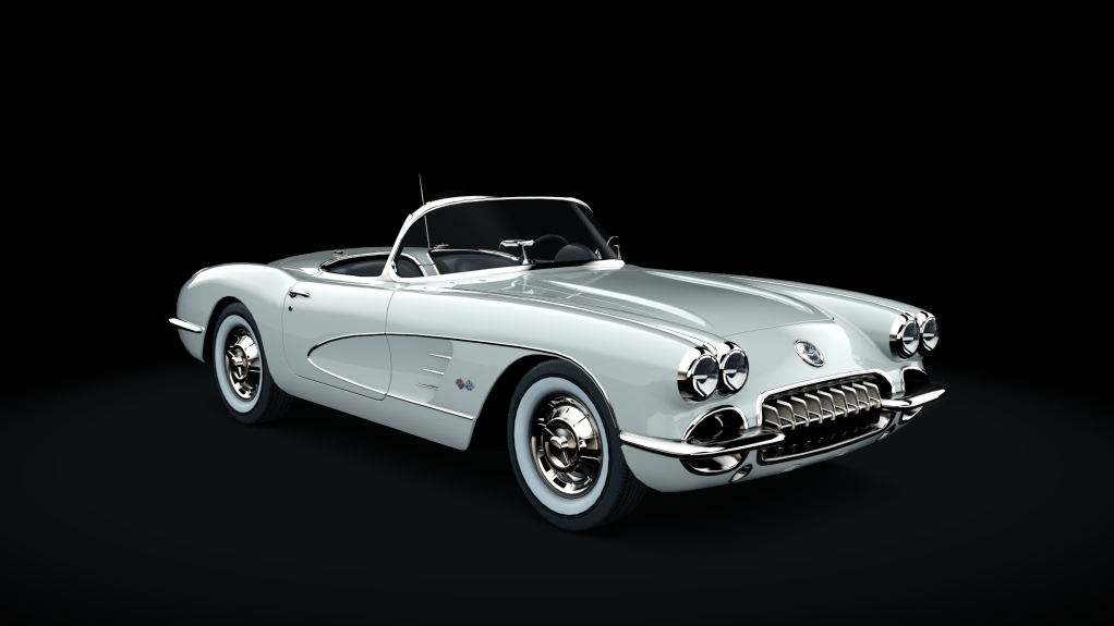 Chevrolet Corvette C1, skin classic_cream
