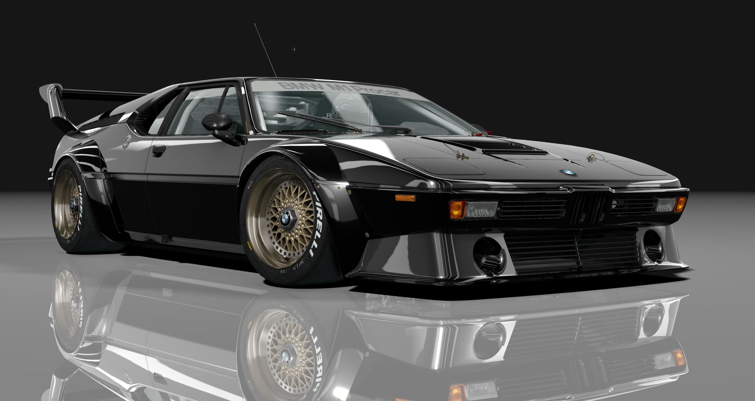 BMW E26 M1 Procar S, skin black