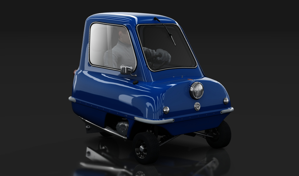Peel P50, skin blue