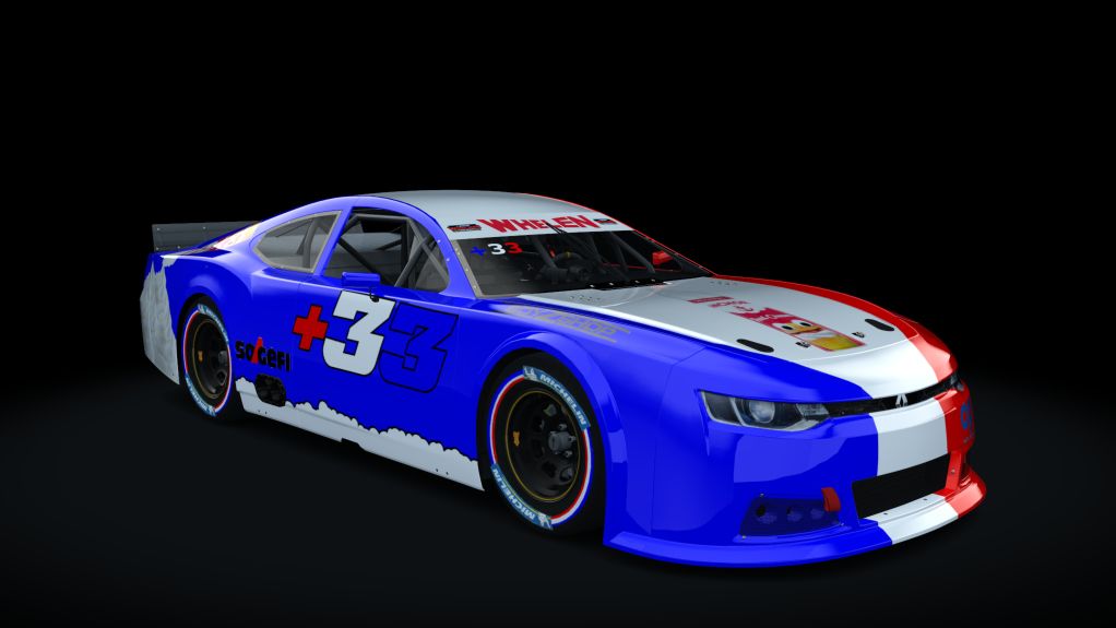 EURO NASCAR (Chevrolet), skin reno cream racing