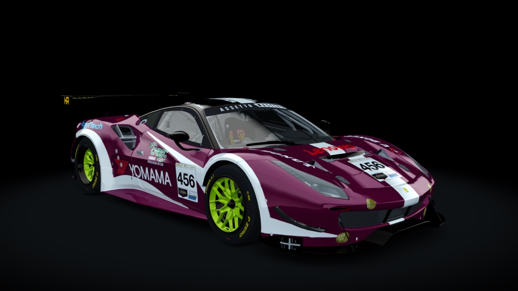 Ferrari 488 GTE, skin CMRSC 456