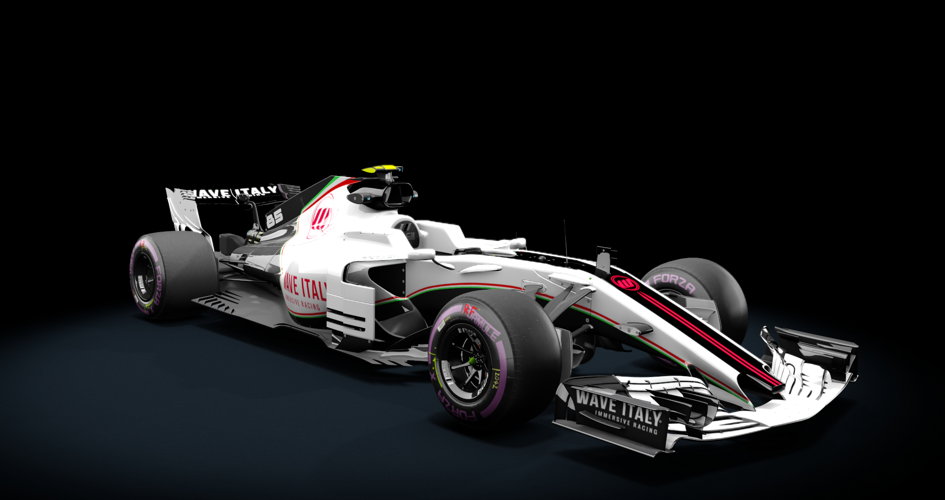 Formula Hybrid 2018 S1, skin 85_wave_italy_white