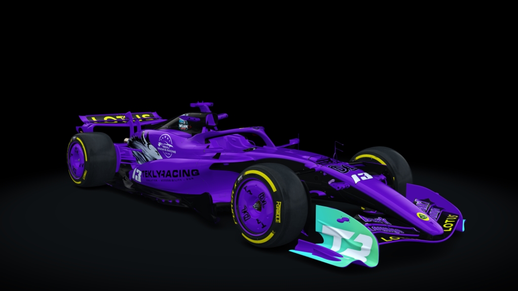 Formula Hybrid® V12-R, skin 13 Lotus DLRTxTR