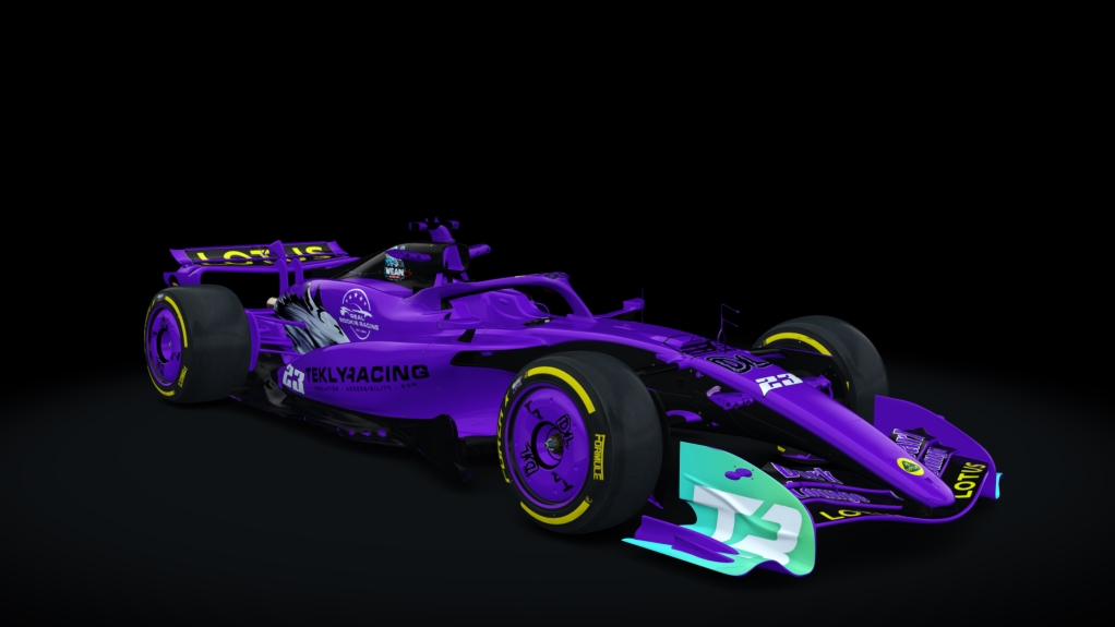 Formula Hybrid® V12-R, skin 23 Lotus DLRTxTR